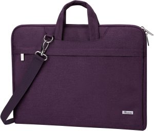 Voova Laptop Bag 17 17.3 Inch Water-resistant Laptop Sleeve Case with Shoulder Straps & Handle.