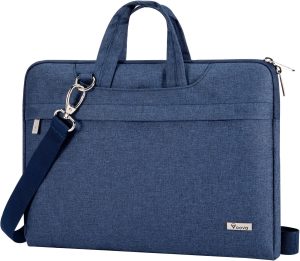 Voova Laptop Bag 17 17.3 Inch Waterproof Laptop Sleeve Case with Shoulder Straps & Handle.