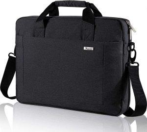 Voova Laptop Bag Case 17 17.3 Inch Computer Sleeve Messenger Bag with Shoulder Strap Expandable Waterproof Large